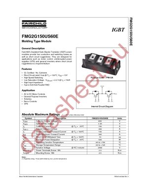 FMG2G150US60E datasheet  